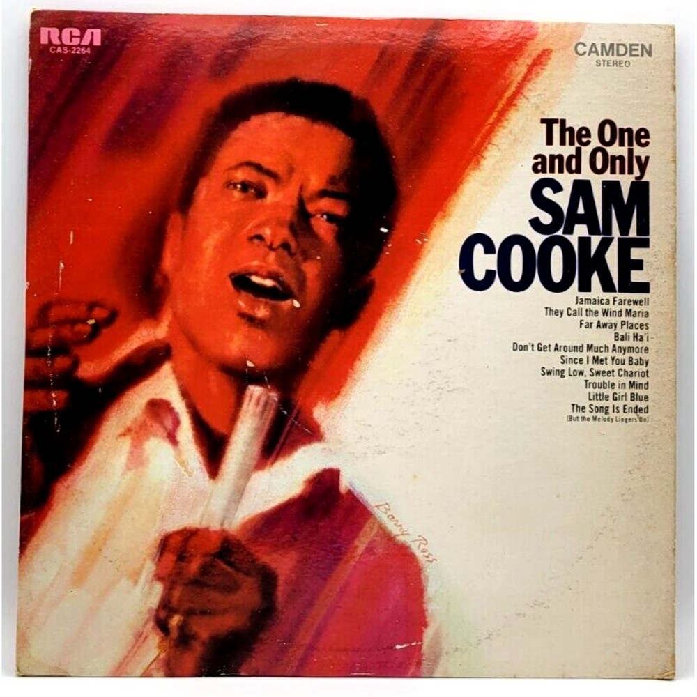 SAM COOKE - THE ONE AND ONLY SAM COOKE - SOUL FUNK LP RECORD CAMDEN RCA CAS 2264